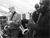 Chris Biscoe/Tony Kofi Quartet play Mingus